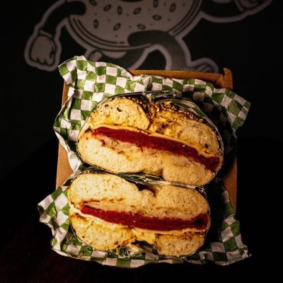 Vegetarian Pastrami Reuban